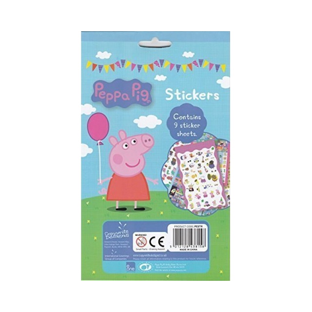 Peppa Pig Stickers Book 700 Sticky Picture Sheets George TV Character Movie Toys 