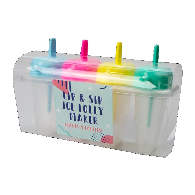 Lip And Sip Ice Lolly Maker - 4 Lollies